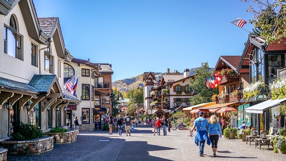 Vail, Colorado, Village, Tourism, Nature, Usa, Travel